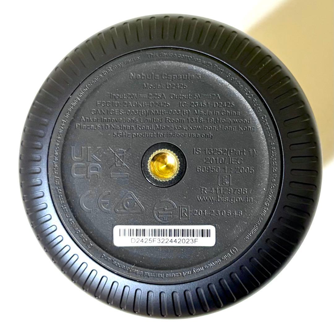 【美品】Anker Nebula Capsule 3 純正スタンド付き
