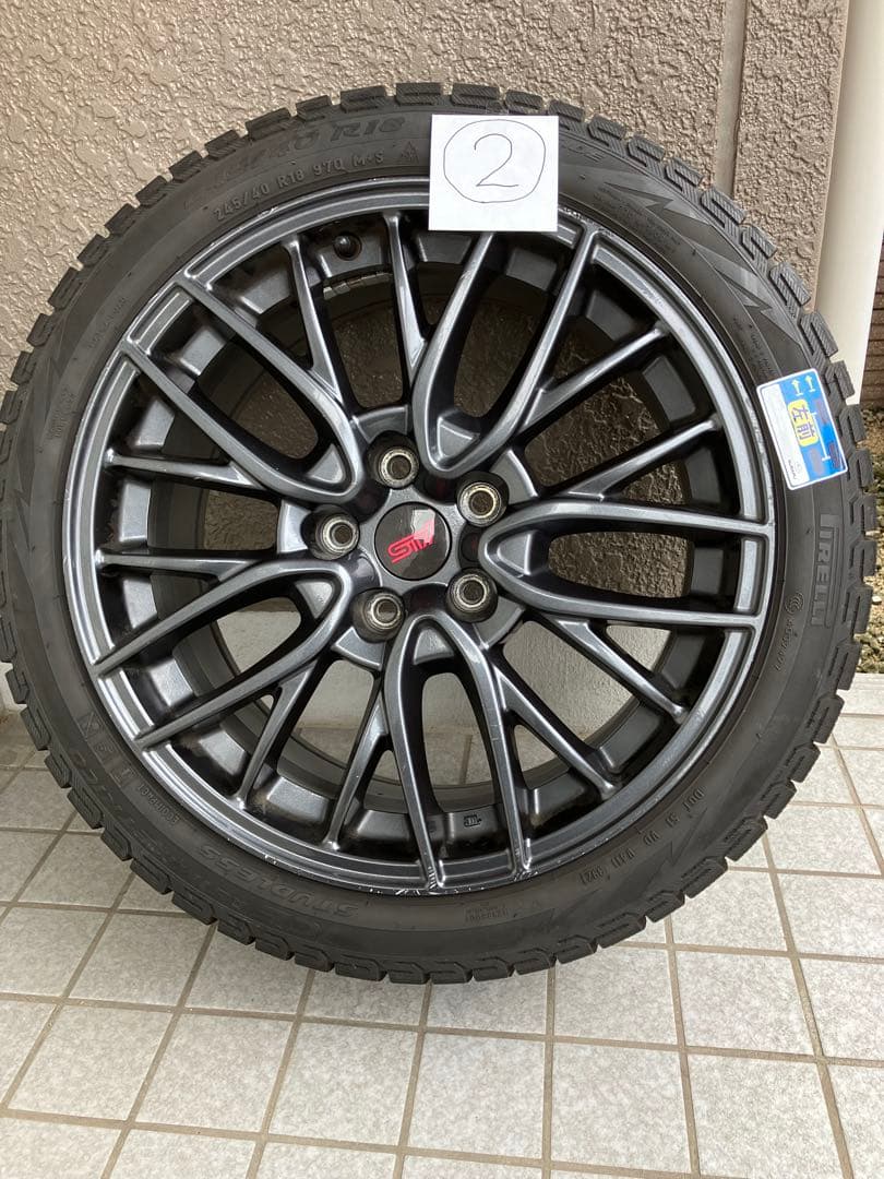 ＷＲＸスタッドレスタイヤセット②