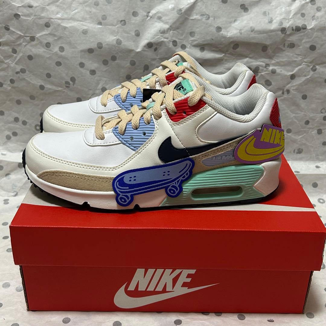 NIKE AIR MAX 90 LTR SE (GS)23.5cm＊エアマックス