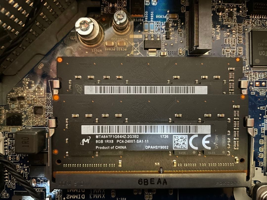 ワークステーション hp Z2 mini G3 16GB SSD256GB Win10 Pro