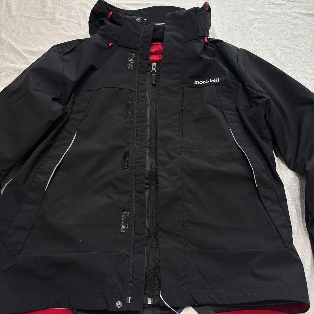 モンベル 衣類 メンズ ジャケット 105(XL) ブラック mont-bell