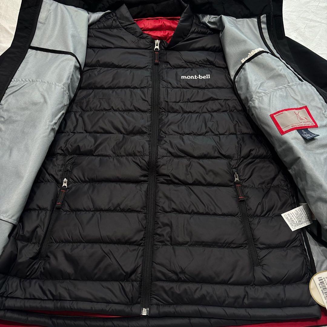 モンベル 衣類 メンズ ジャケット 105(XL) ブラック mont-bell