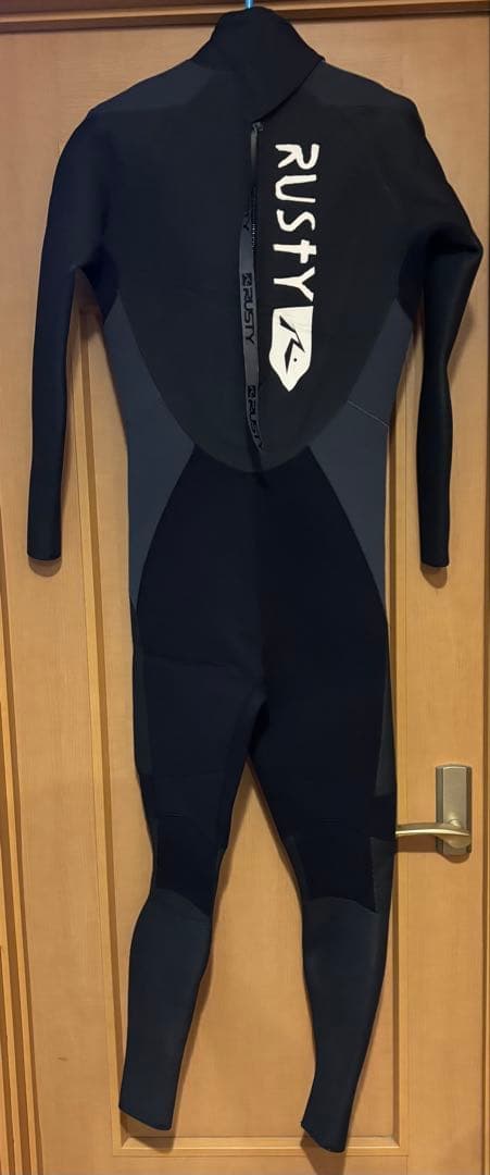 未使用品　RUSTY ウエットスーツ　セミドライ　フルスーツ　 裏起毛　Lサイズ