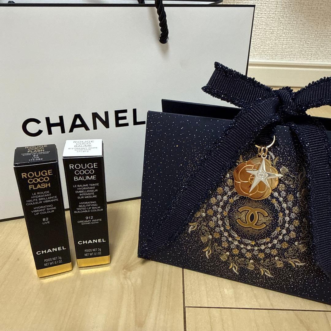 CHANEL ルージュ ココ フラッシュ 82 & バーム 912