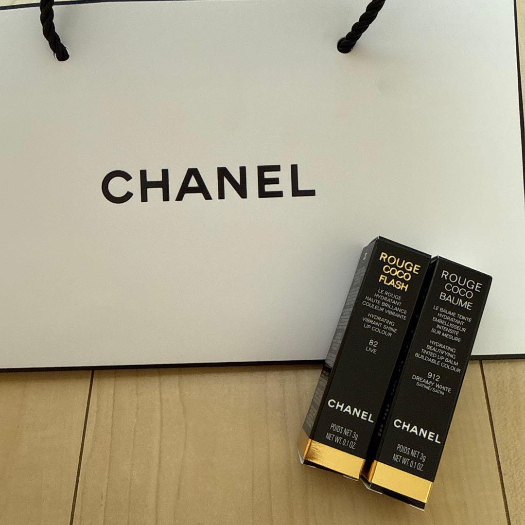 CHANEL ルージュ ココ フラッシュ 82 & バーム 912