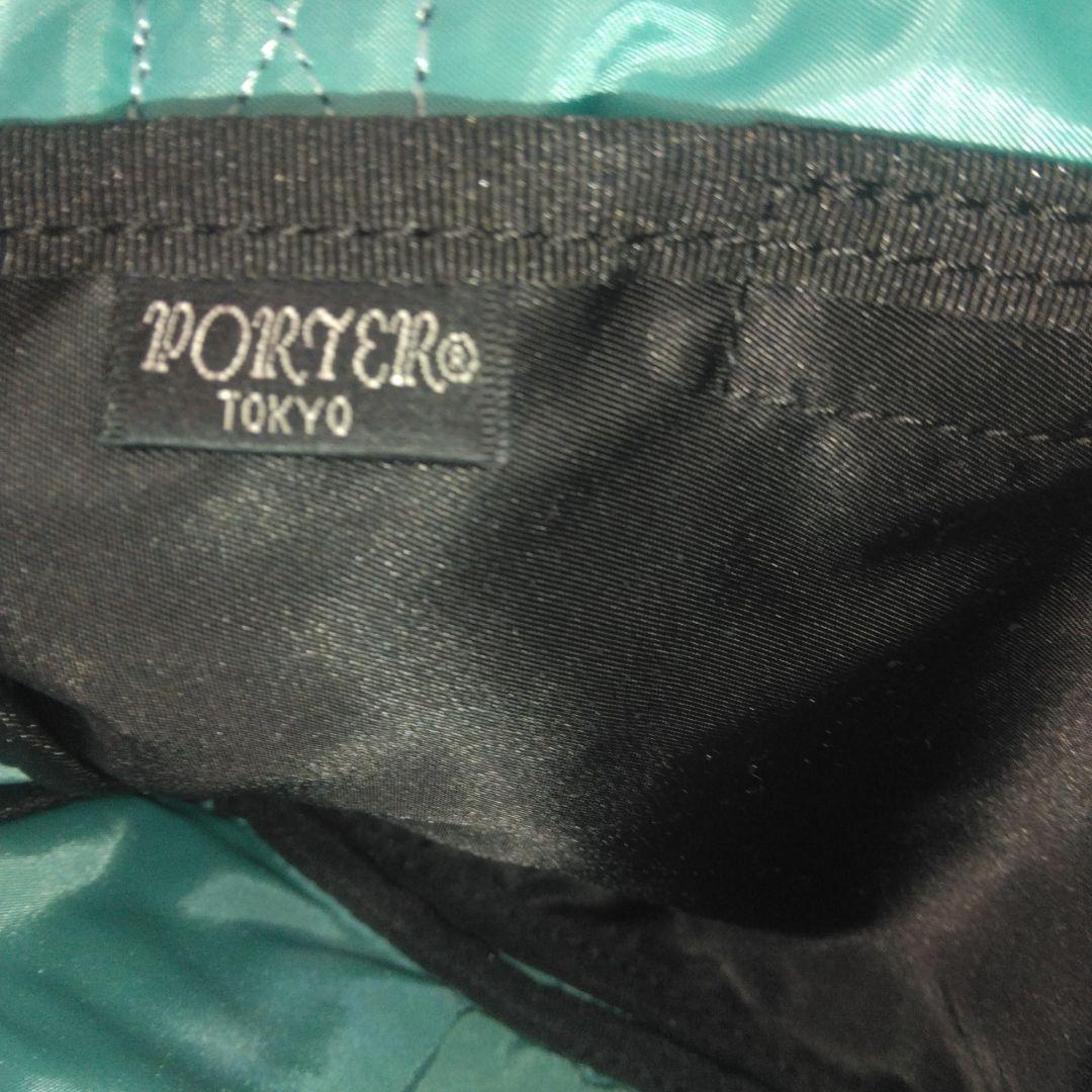 未使用品　希少　Porter × Atmos ショルダーバッグ　ドット　ブラック