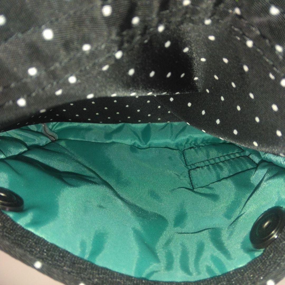 未使用品　希少　Porter × Atmos ショルダーバッグ　ドット　ブラック