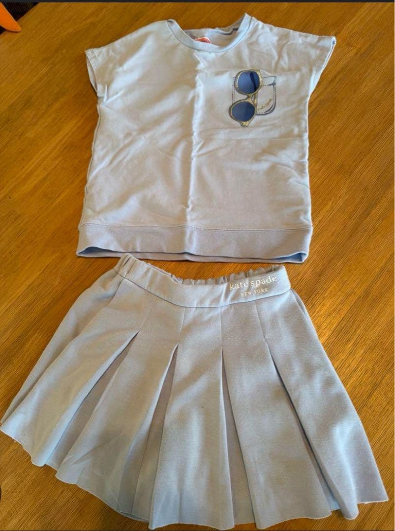 kate spade プリーツスカート 黒