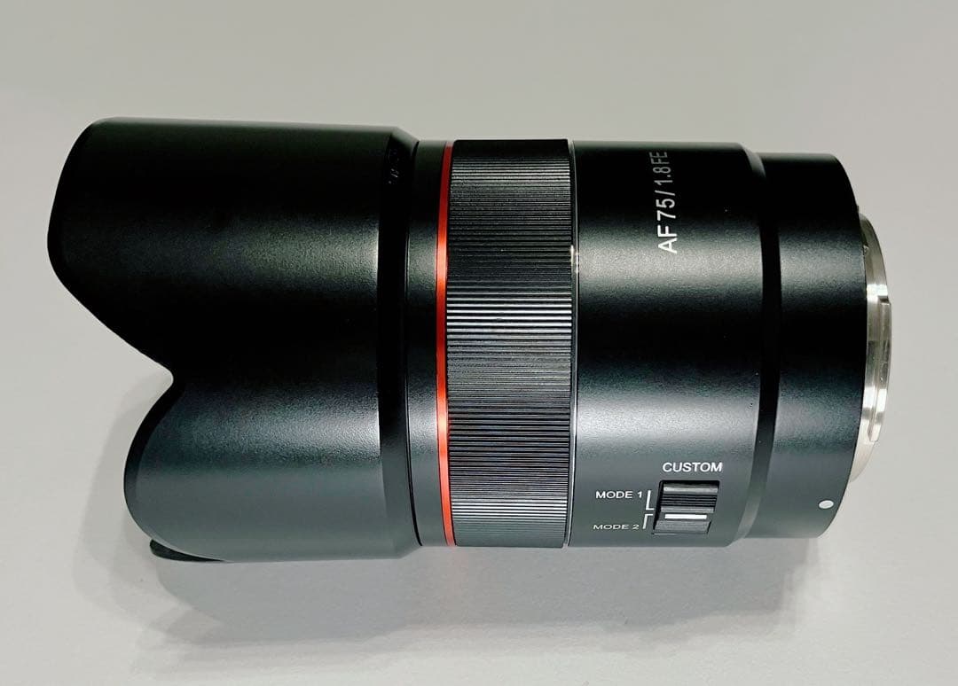 Samyang 75mm 人気 F1.8 AF 美品