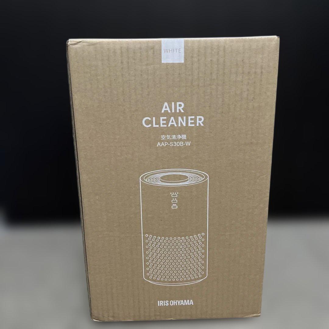 空気清浄機　AAP-S30B-W ホワイト