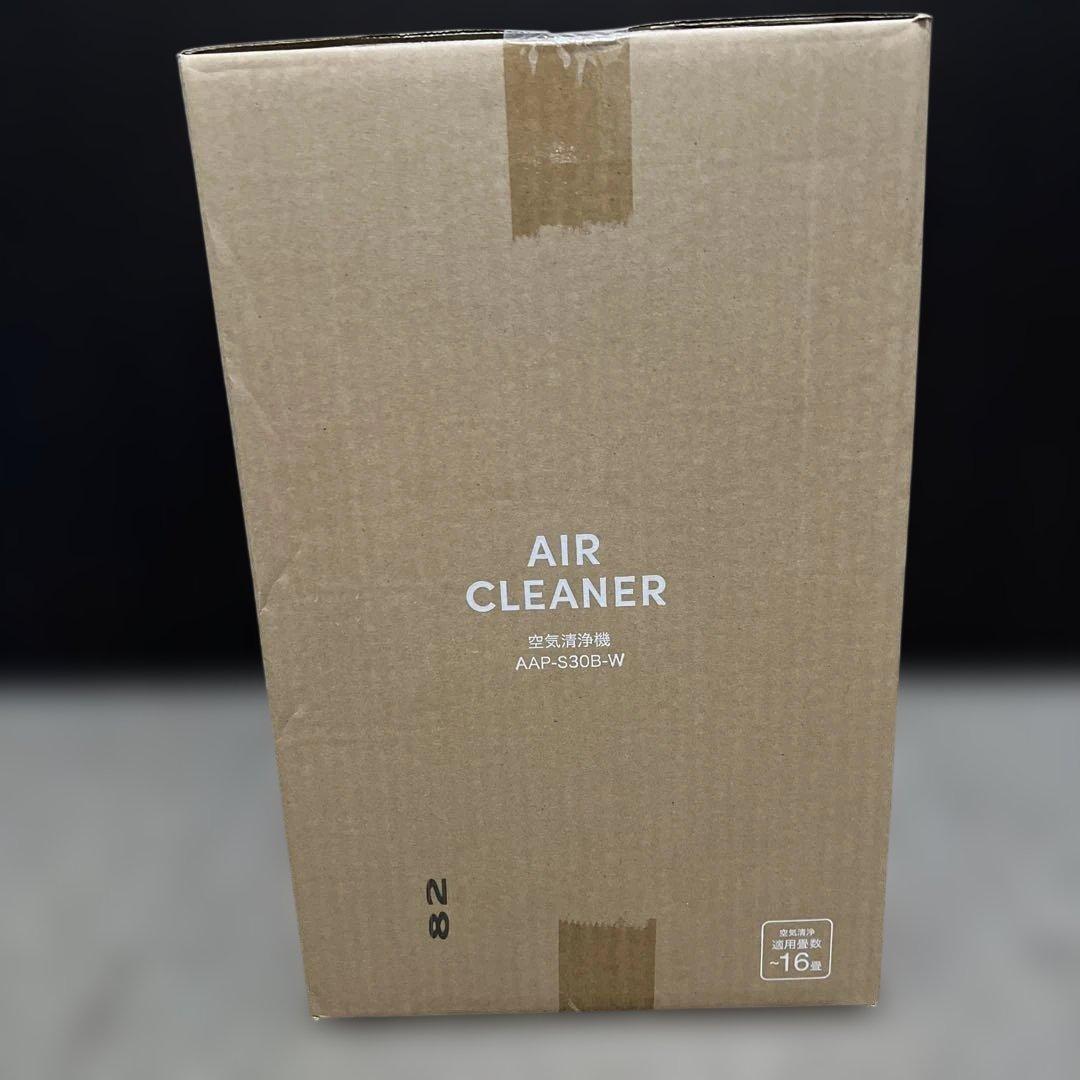 空気清浄機　AAP-S30B-W ホワイト