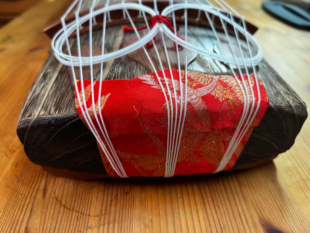 【極美品】全音 文化箏 ゼンオン 和柄カバー付き