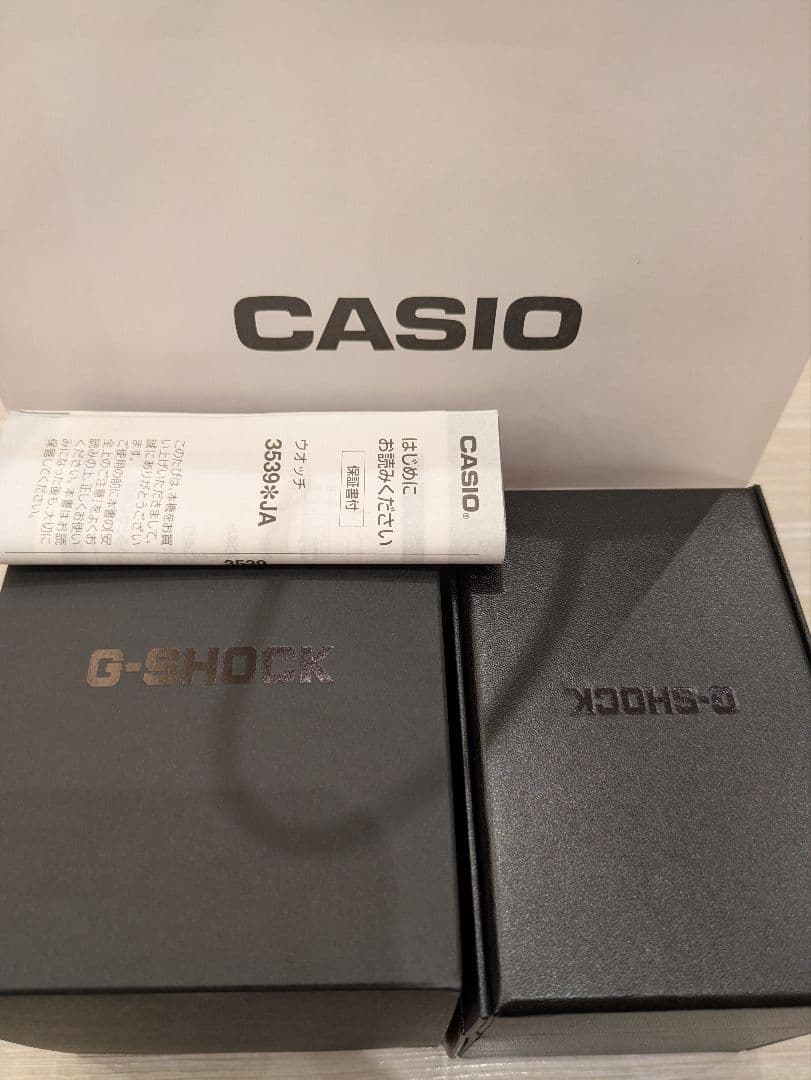 【新品】G-SHOCK 40周年 GMW-B5000PG-9JR　電波ソーラー