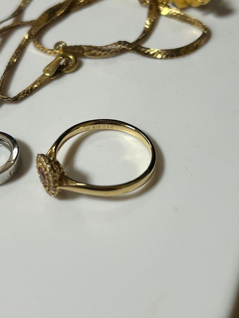 アクセサリー K18 pt950