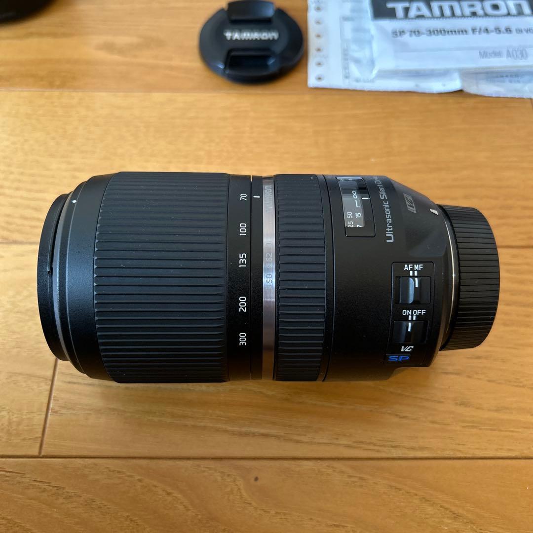 レンズ(ズーム) TAMRON SP 70-300mm F/4-5.6 Di VC USD