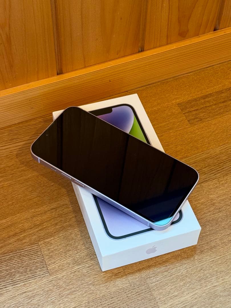 【送料無料】Apple iPhone 14 パープル 付属品新品 SIMフリー