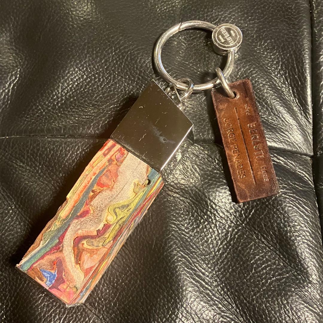 BERLUTI ホルへ・ペナデス コラボキーリング バッグチャーム キーホルダー