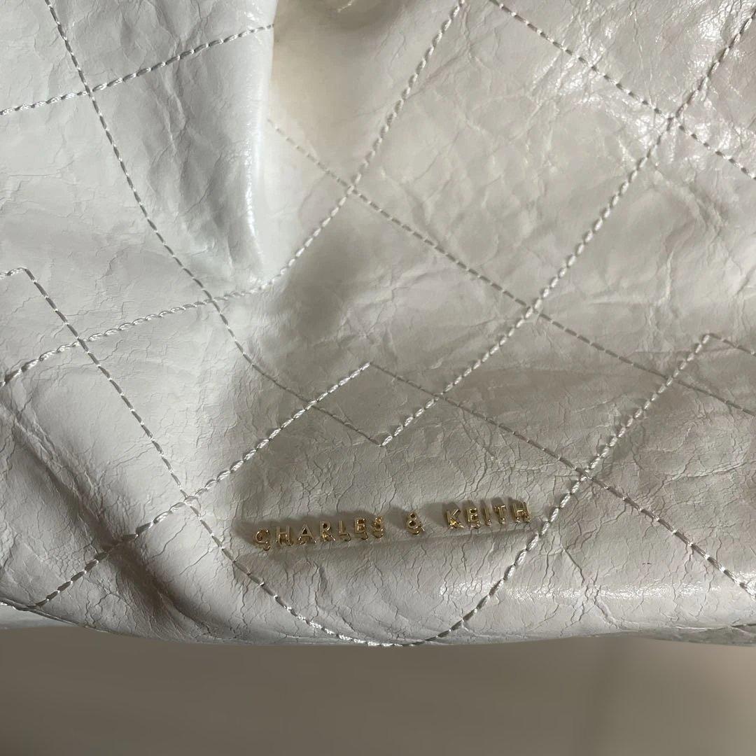 チャールズアンドキースドゥオブレードチェーンハンドルホーボーショルダーバッグ