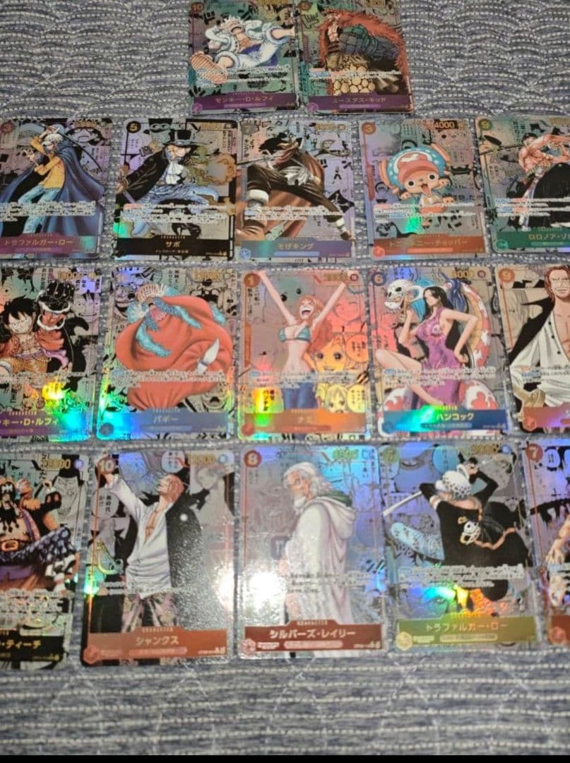 ワンピースカード　コミパラ　展示用　観賞用　17枚まとめ売り