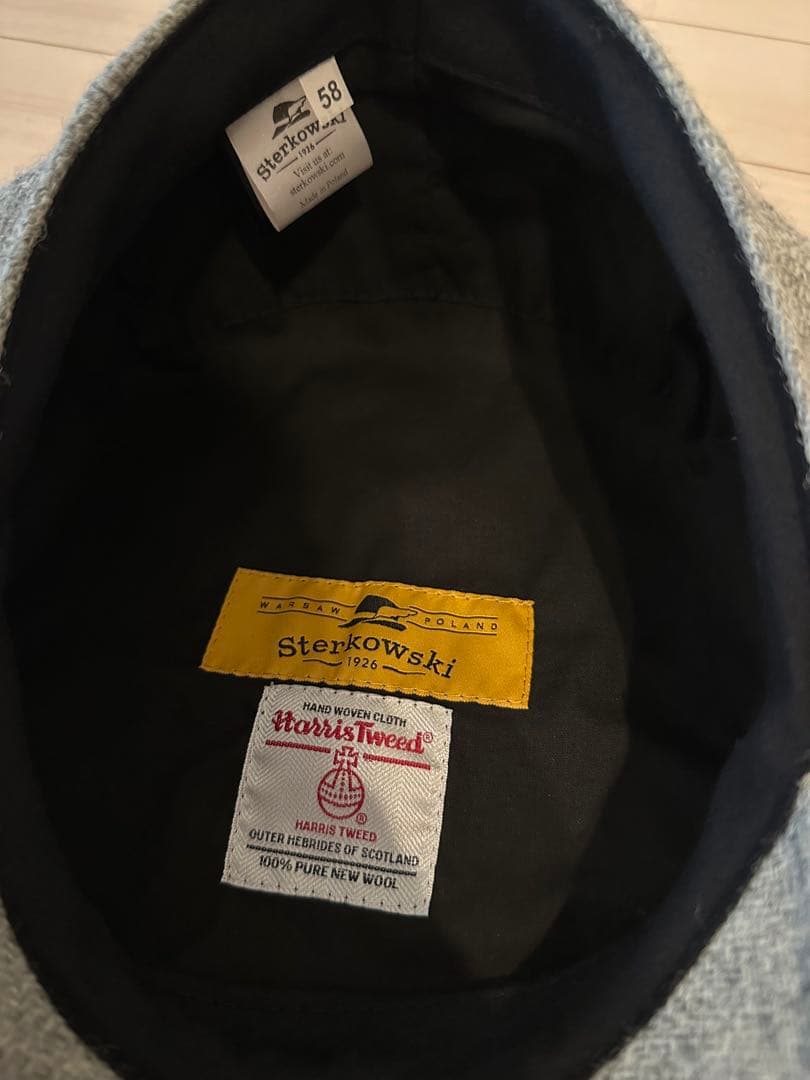 Sterkowski ステルコフスキー キャスケット ウール ハンチング