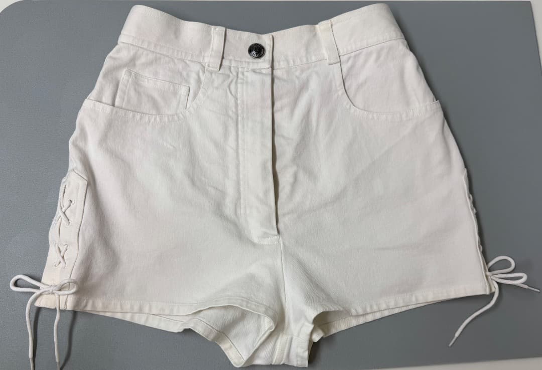 CHANEL デニムショートパンツ