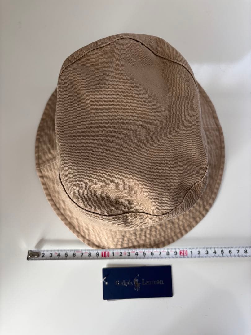 RalphLauren ビームス別注リバーシブルバケットハットカーキ/グリーン