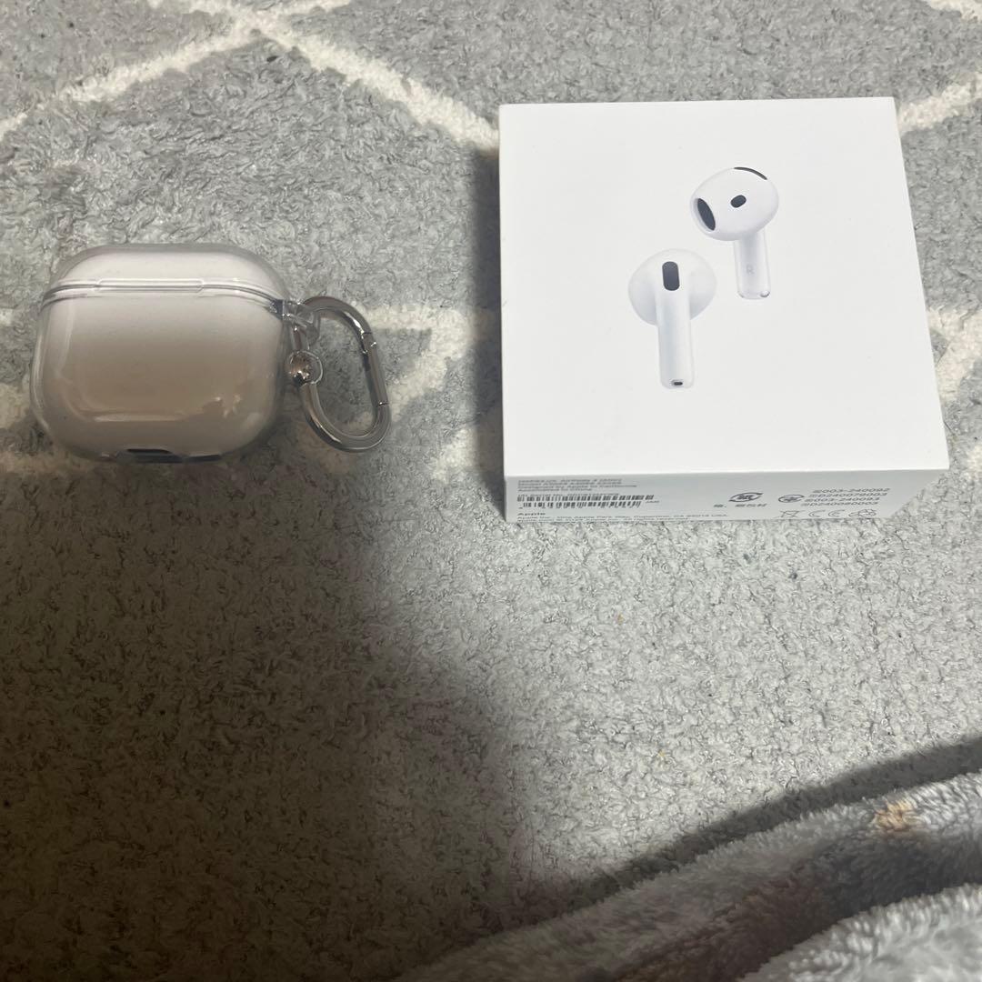 AirPods4ノイズキャンセリング機能搭載 箱付き
