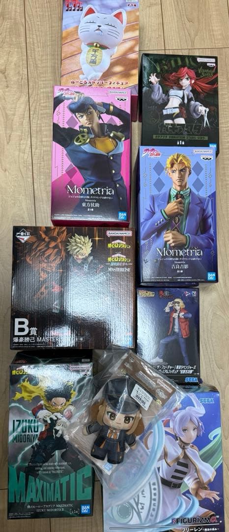 フィギュア売り一番くじ僕のヒーローアカデミア更B賞爆轟ジョジョなどガチアクタ