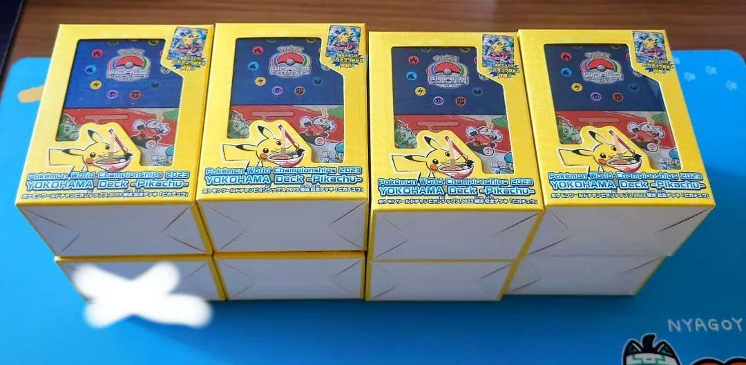 ポケモンWCS2023横浜 記念デッキ ピカチュウプロモなし 7BOXサプライ