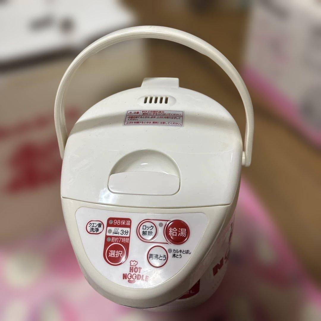 マルちゃん　ホットちゃんポットちゃん　象印マイコン電動給湯ポット　CD－ET22