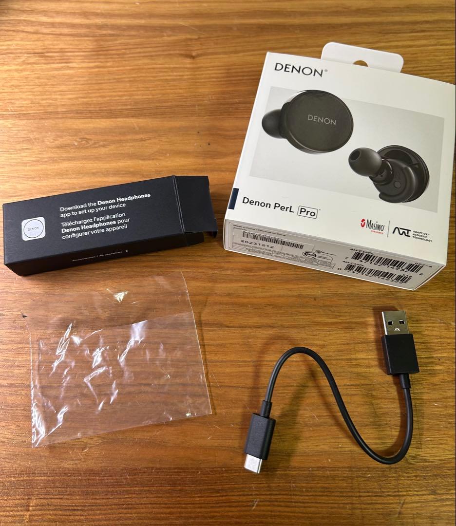 DENON PerL Pro ワイヤレスイヤホン