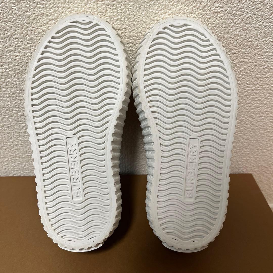 BURBERRY チェック柄 スリッポンスニーカー