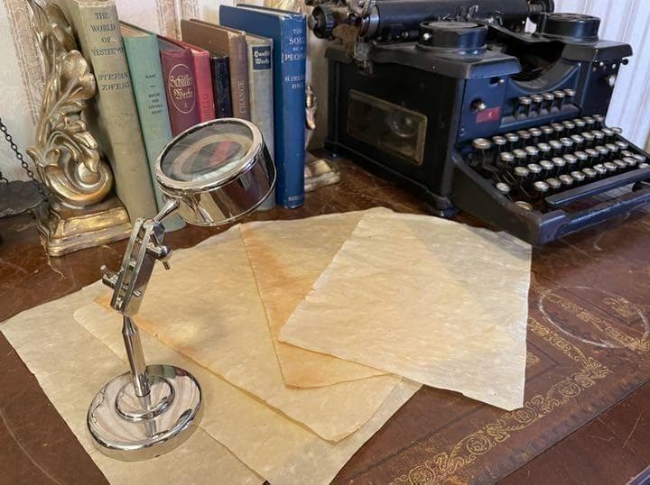 [1970年代製造 新品] アンティーク ルーペスタンド [インテリア雑貨]