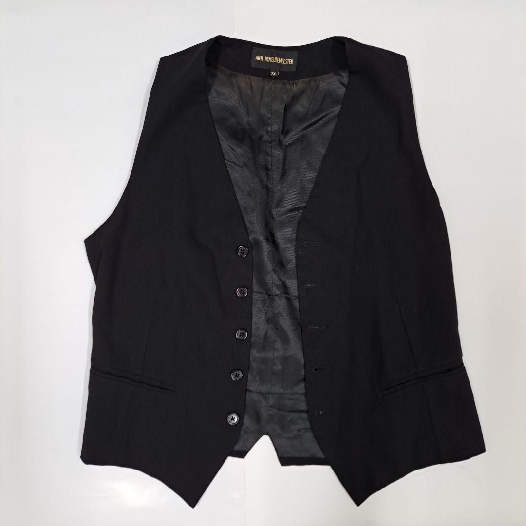 kikiki　定番ANN DEMEULEMEESTER ベスト 36