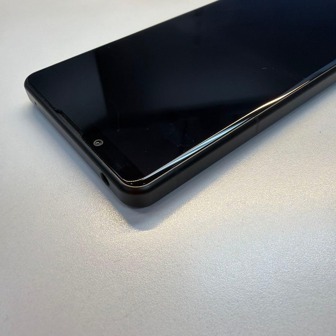訳あり Xperia 5 IV SO-54C ブラック 画面縦線