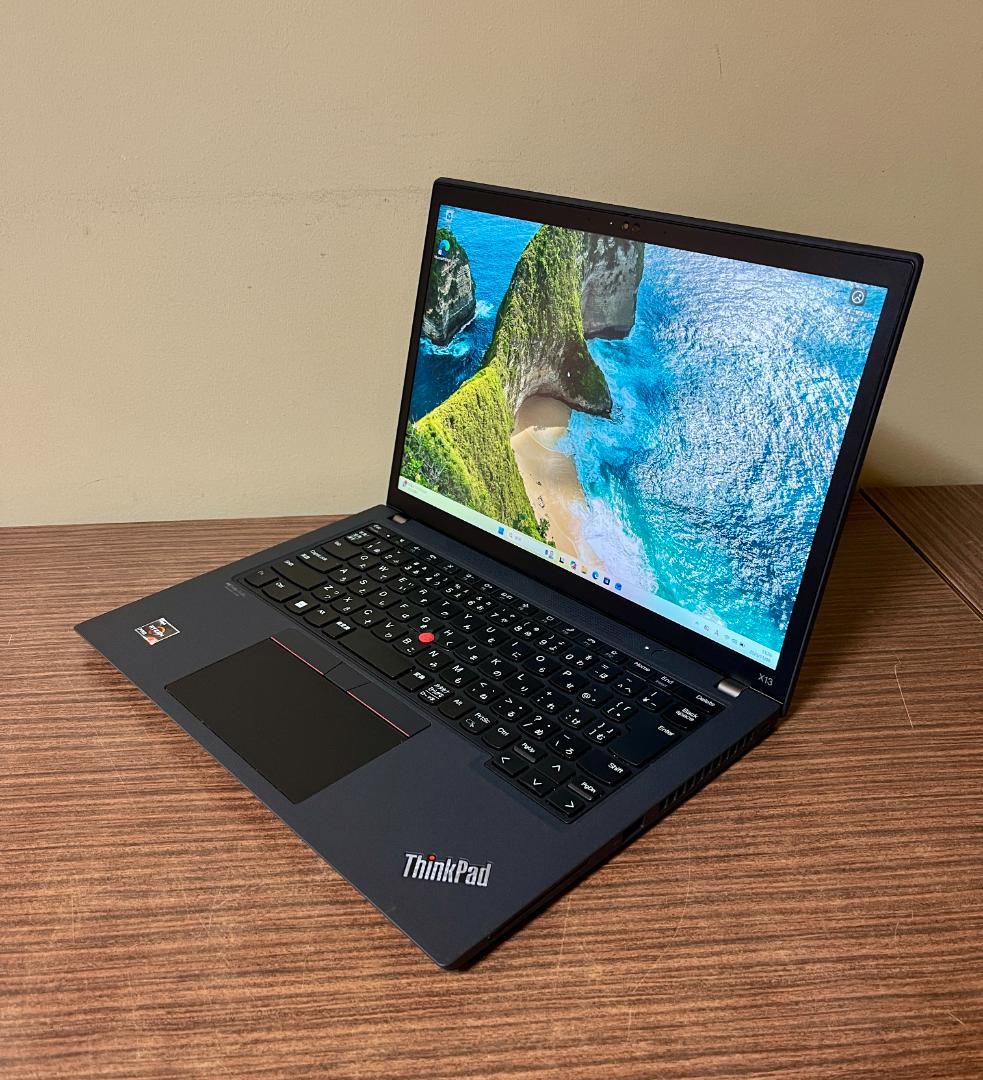 高速、高性能、ThinkPad X13 Gen2、16GB、256GB NVMe