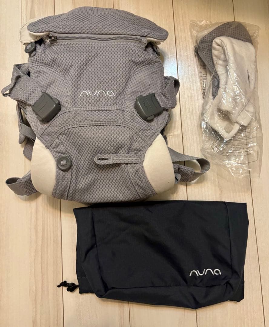 【付属品未使用あり】nuna cudl clik ヌナ カドルクリック フォグ