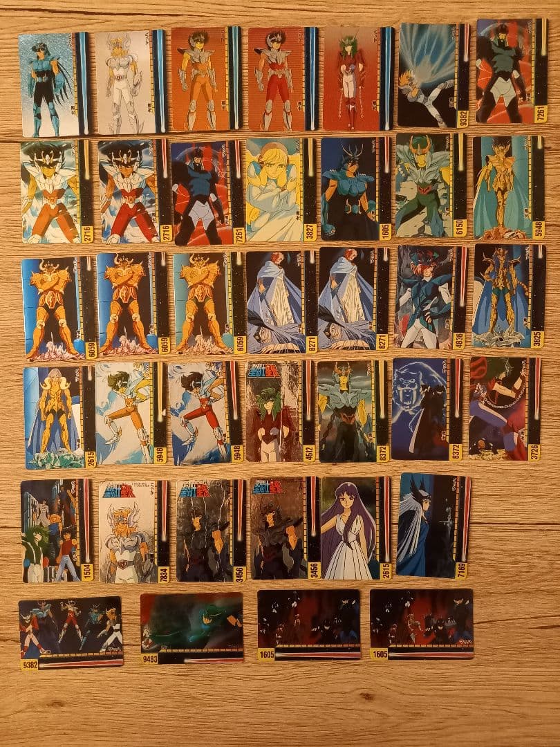 『超希少激レアあり』聖闘士星矢 カードセット185枚