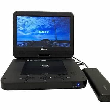 展示未使用 Wizz WPB‑S1006 ポータブルBD/DVDプレーヤー