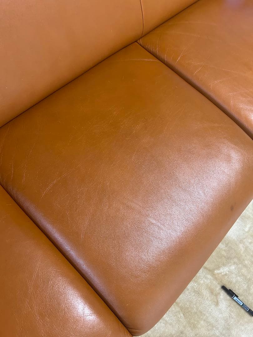 カリモク　３人掛けソファー