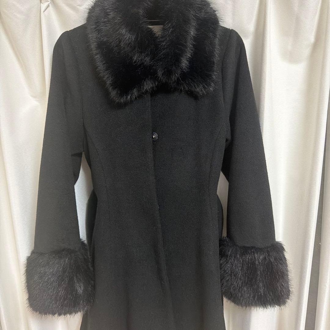 Darich ウエストベルトメルトンコート