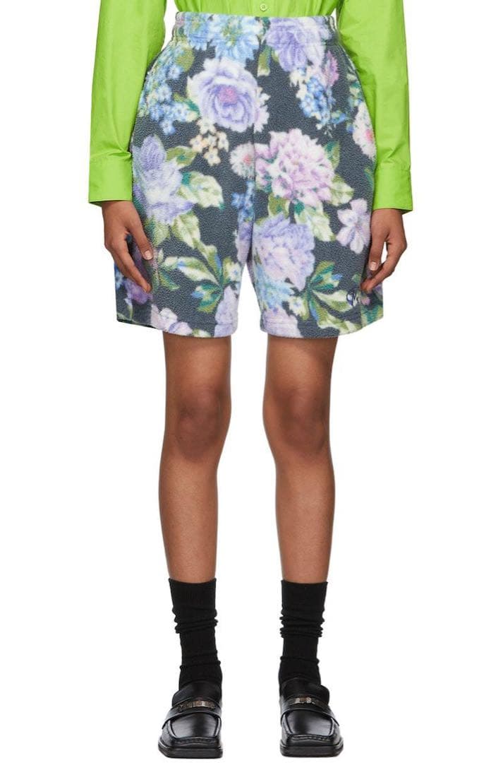 パンツ MARTINE ROSE Black Barambo Shorts