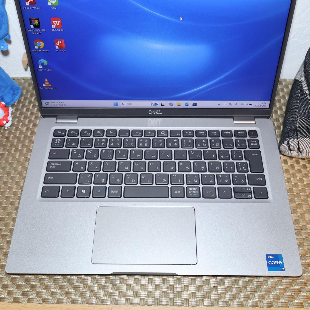 小型＆軽量Win11公式対応11世代Corei7/メ16G/SSD/無線/カメラ