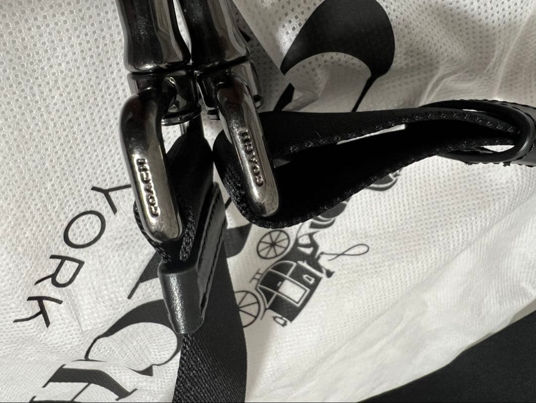 COACH メンズ　ボストンバッグ ブラック