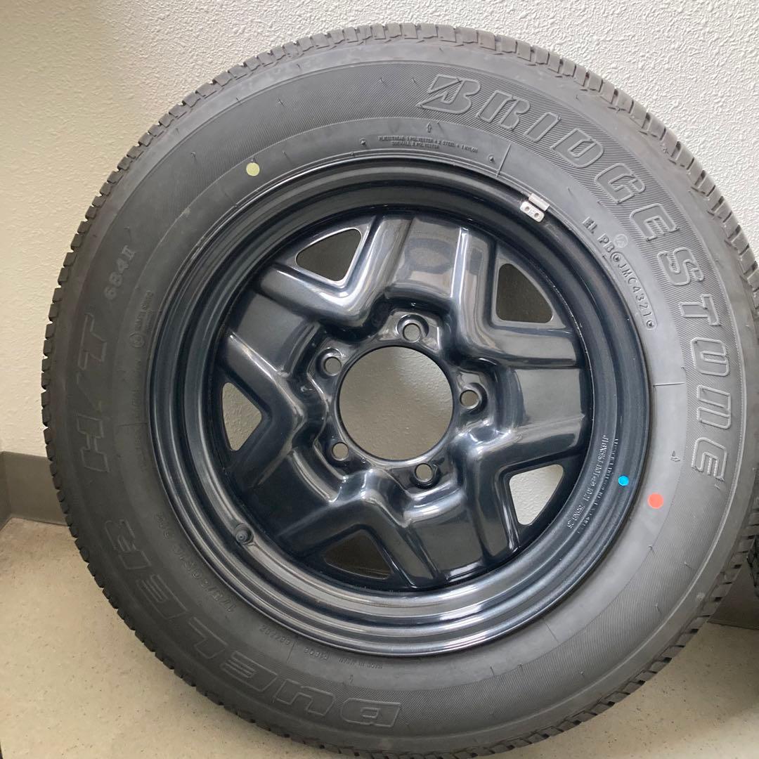 【たのメル便】 ジムニー　純正ホイール タイヤ 4本セット　スチール