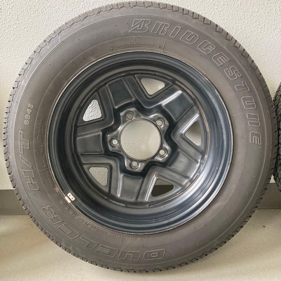 【たのメル便】 ジムニー　純正ホイール タイヤ 4本セット　スチール