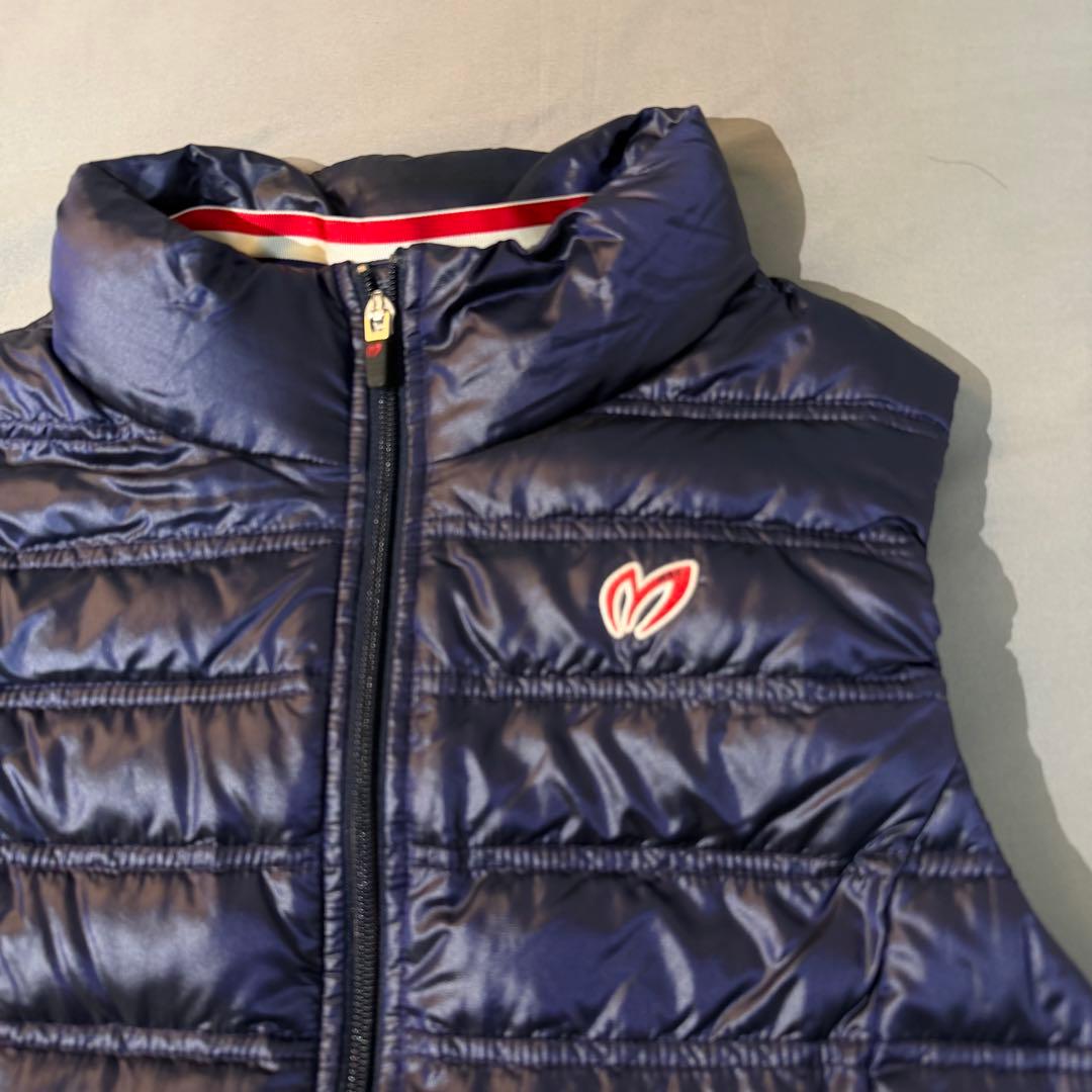 マスターバニーエディション レディース ダウンベスト ネイビー サイズ2