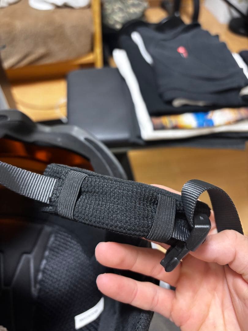 SALOMON PIONEER ヘルメット マットブラック　バイザーヘルメット