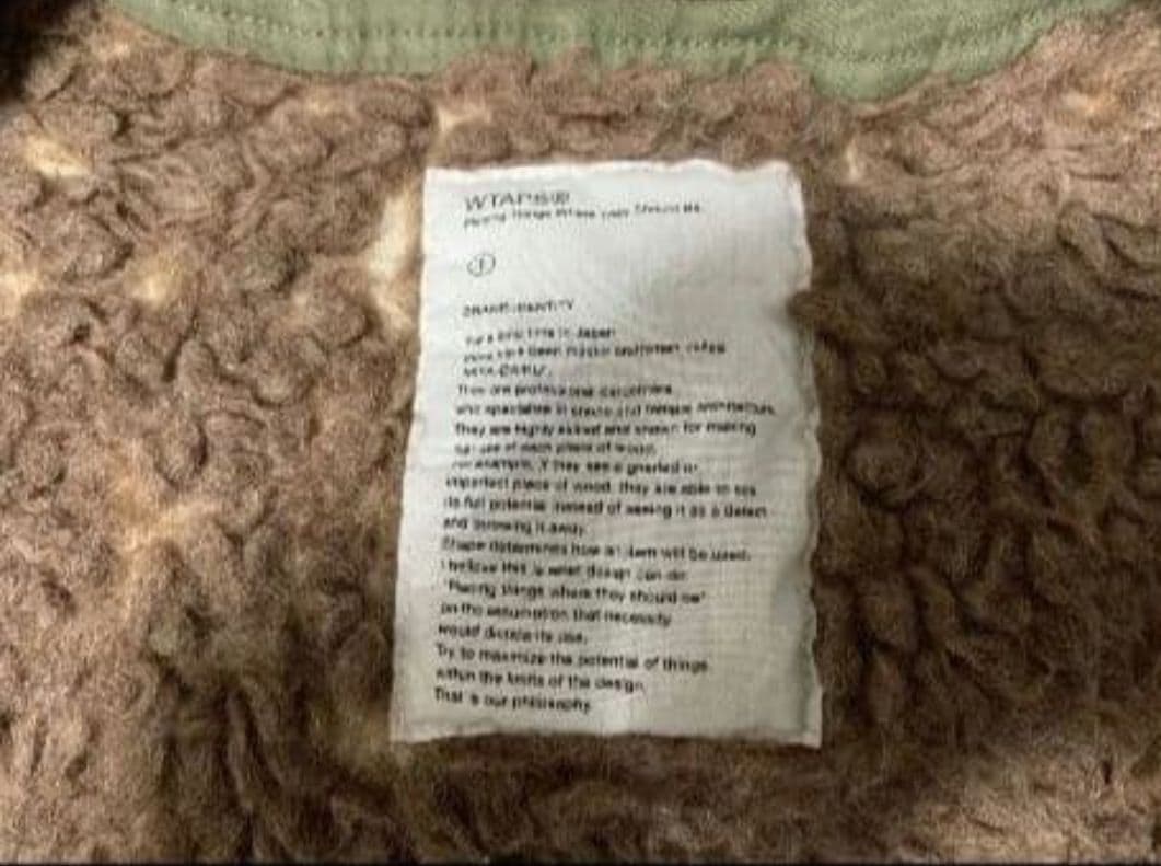 ジャケット・アウター WTAPS M-65 / JACKET. COTTON. SATIN