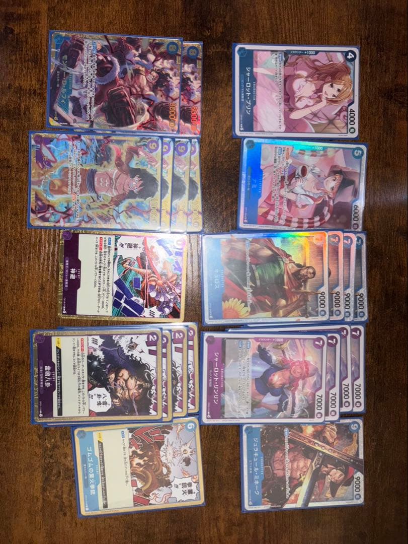 青紫ルフィデッキ+デッキパーツ